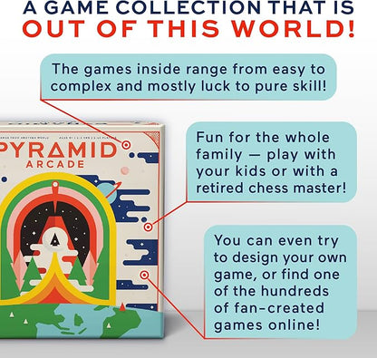 Looney Labs Pyramid Arcade Board Game - Ultimate Game Library