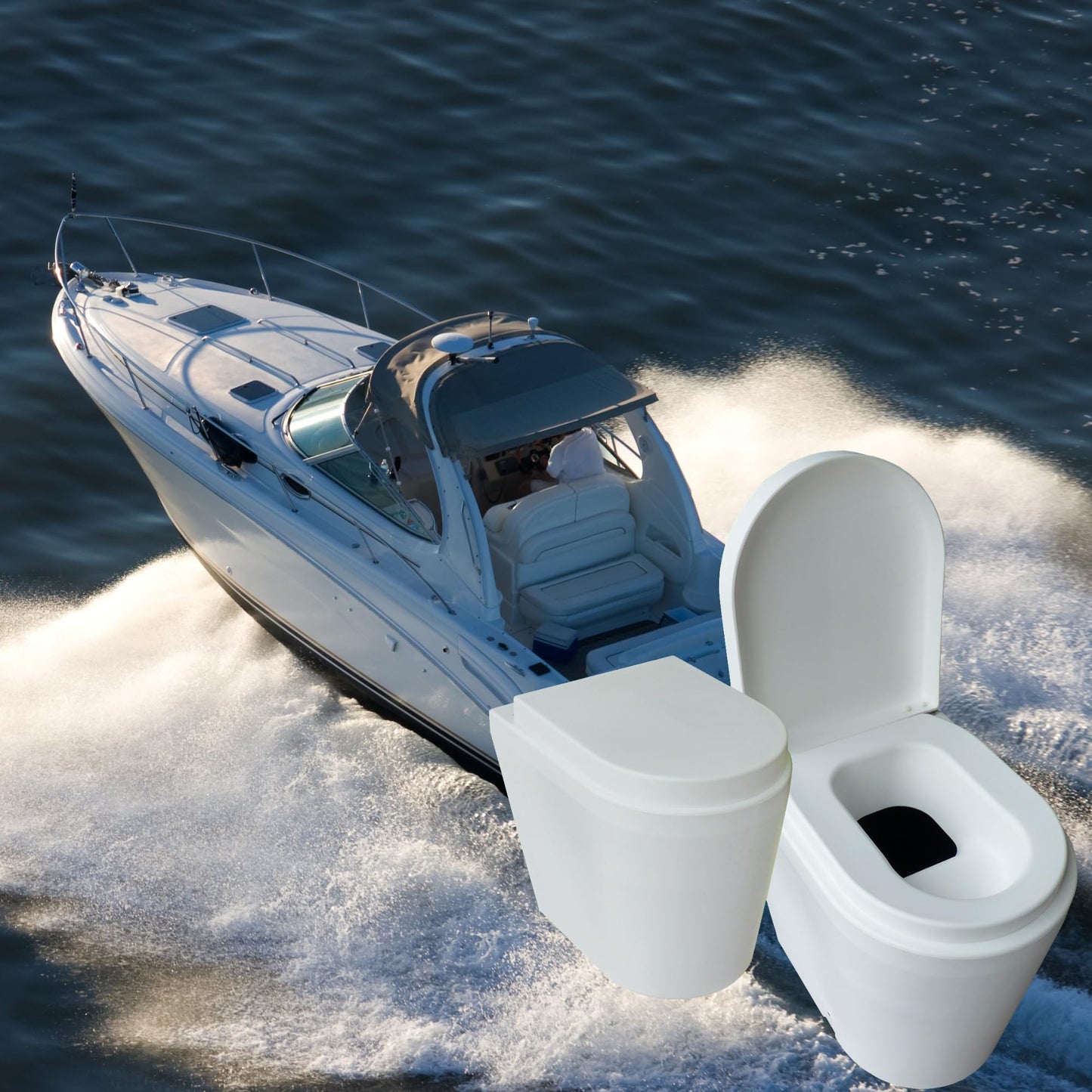 Sun-Mar GTG self-contained Urine Diverting Compost Toilet - Waterless, Low-Maintenance Toilet for Tiny Homes, Cabins, Boats, Barns, RVs and more...