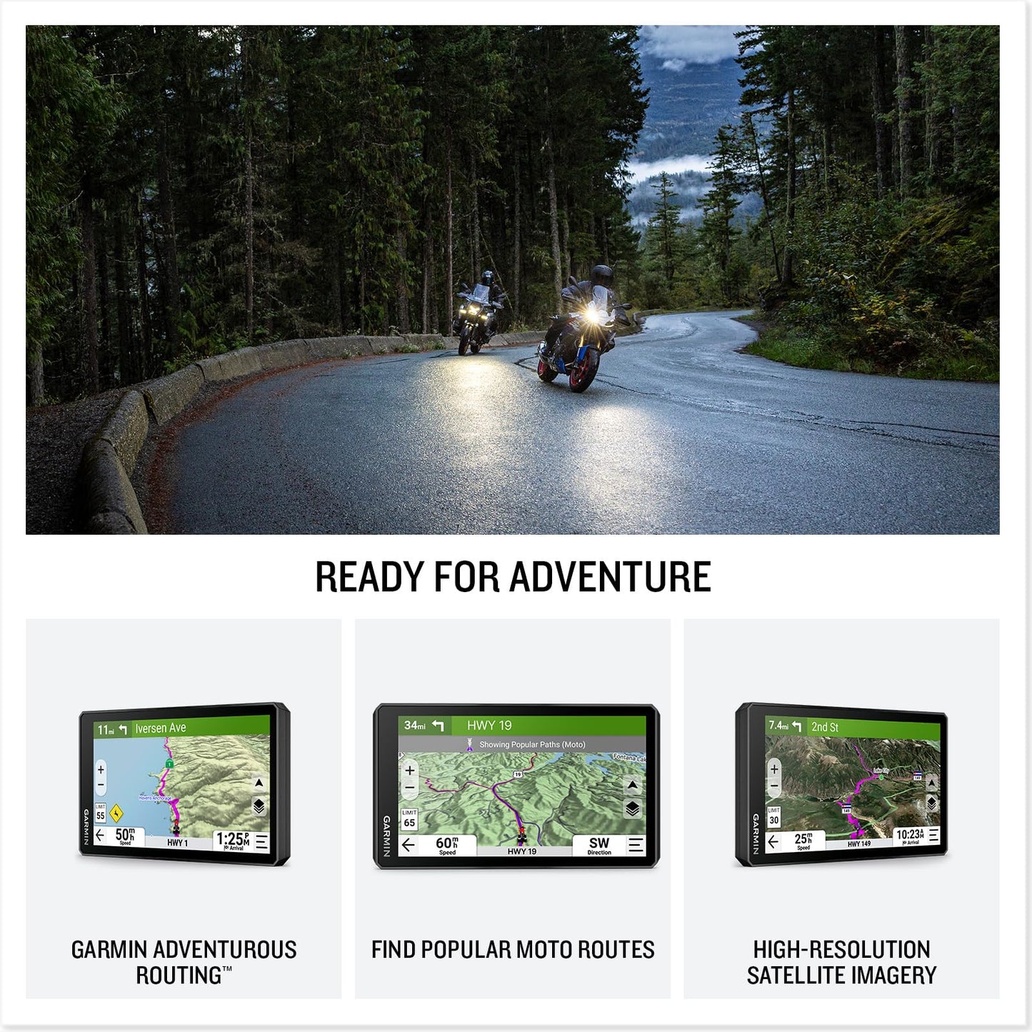 Garmin zūmo® XT3, 6” Rugged Motorcycle GPS, Lean Angles, Custom Route Planning, Adventurous Navigation, Group Rides, Garmin Performance Package Plan Option for Drag Racing Timer and Lap time Review