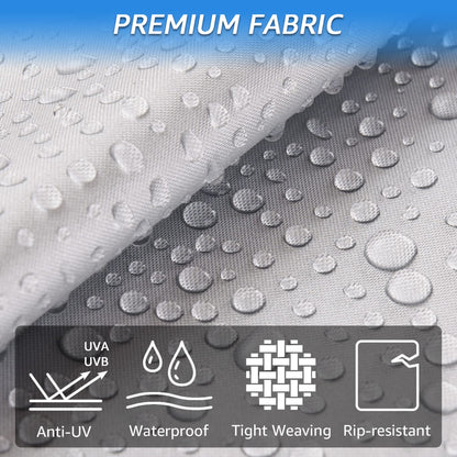 SELIMON 300D Top Class A RV Cover with Waterproof PU Coating Rip-Resistent & Anti-UV Winter Camper Cover Fits 40.1' to 43' Motorhome