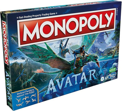 Monopoly: Avatar Edition Board Game for Ages 8 and Up Family Games for 2 to 6 Players Kids Games