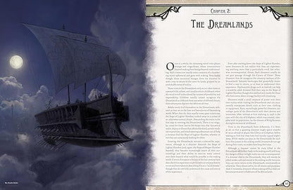 Asmodee Arkham Horror The Roleplaying Game Dreams of Kingsport Setting Guide - Immersive RPG for Kids &amp Adults Ages 14+ 2-6 Players 1+ Hour Playtime