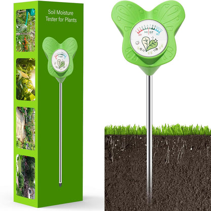UNIWA Soil Moisture Meter - Essential Plant Water Monitor for Indoor & Outdoor Gardening
