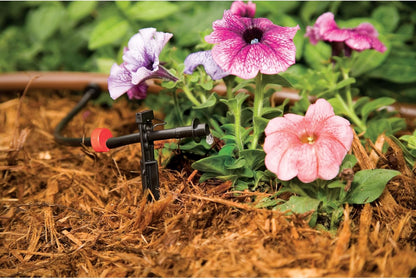 Rain Bird LNDDRIPKIT Drip Irrigation Kit - Efficient Landscape & Garden Watering System with Drippers & Micro-Bubblers