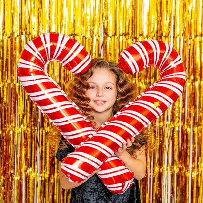 5 Pack Foil Curtain Backdrop Gold Metallic Tinsel Foil Fringe Curtains Photo Booth Props for Birthday Wedding Engagement Baby Shower Bachelorette Christmas Holiday Celebration Party Decorations