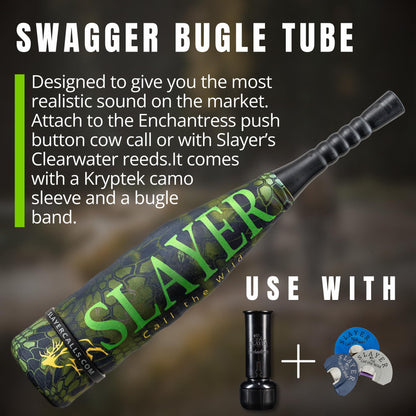 The Enchantress Elk Slayer | Push Button Elk Call for Realistic Cow Elk Sounds | Call + Bugle + Extra Reed