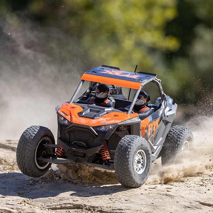 Losi RC Truck 1/10 RZR Rey 4 Wheel Drive Brushless Ready-to-Run Battery and Charger Not Included Fox LOS03029T2 Trucks Electric RTR Other
