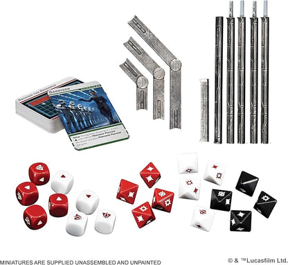 Atomic Mass Games Star Wars: Legion Galactic Empire Starter Set - Tabletop Miniatures Game Strategy Game for Kids and Adults Ages 14+ 2 Players 3 Hour Playtime Made