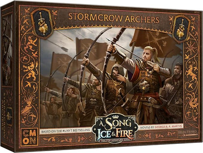A Song of Ice and Fire Tabletop Miniatures Stormcrow Archers Unit Box - Deadly Mercenary Marksmen Strategy Game for Adults Ages 14+ 2+ Players 45-60 Minute Playtime Made by CMON