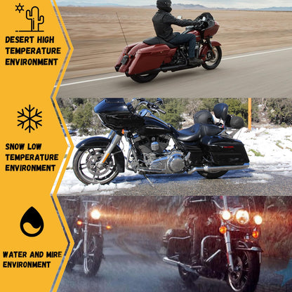 Dual LED Headlights fo Road Glide 2004-2013,White DRL Lights LED Headlamp Front Lamp with High Low Beam Turn Signal Lights for Harley Touring Road Glide 2004-2013 Accessories