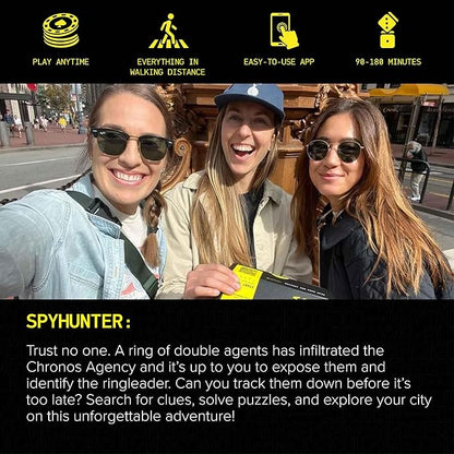 Tampa Outdoor Escape Room | Real City Scavenger Hunt | Gifts for Adults &amp Families | 1-6 Players 2-3 Hours 1 Mile Walking Distance