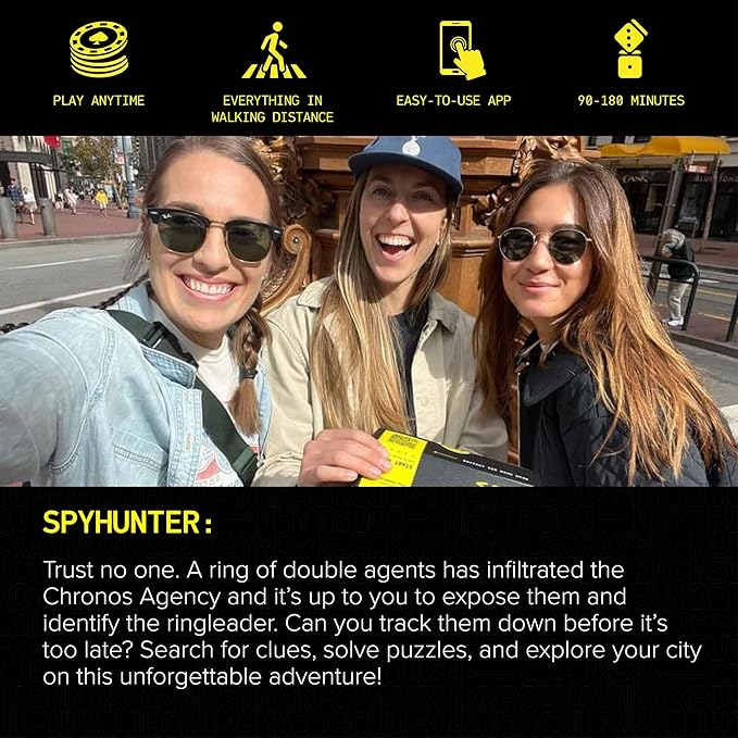 Philadelphia Outdoor Escape Room | Real City Scavenger Hunt | Gifts for Adults &amp Families | 1-6 Players 2-3 Hours 1.5 Miles Walking Distance