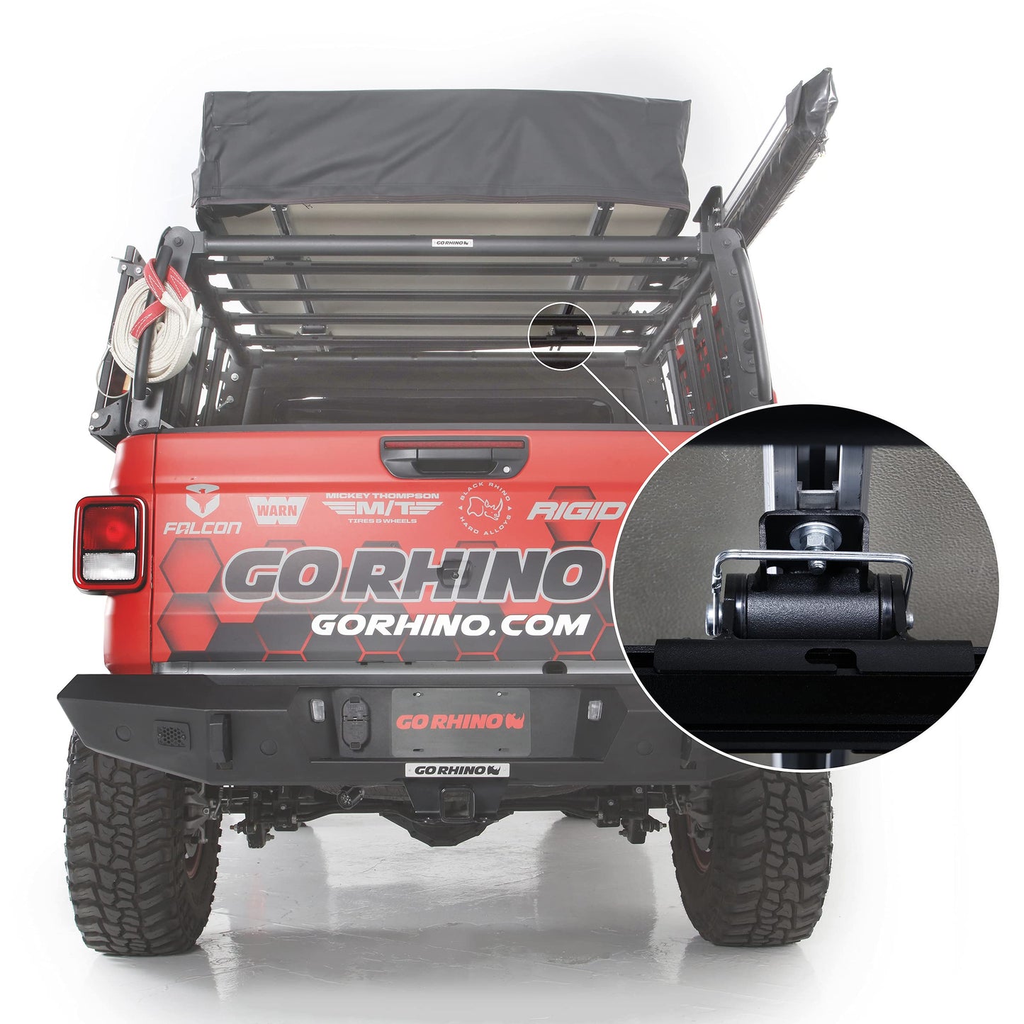 Go Rhino - 5950030T - Rhino Quick Release Tent Bracket KI