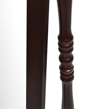 Proman Products Victoria Cheval Mirror, Walnut