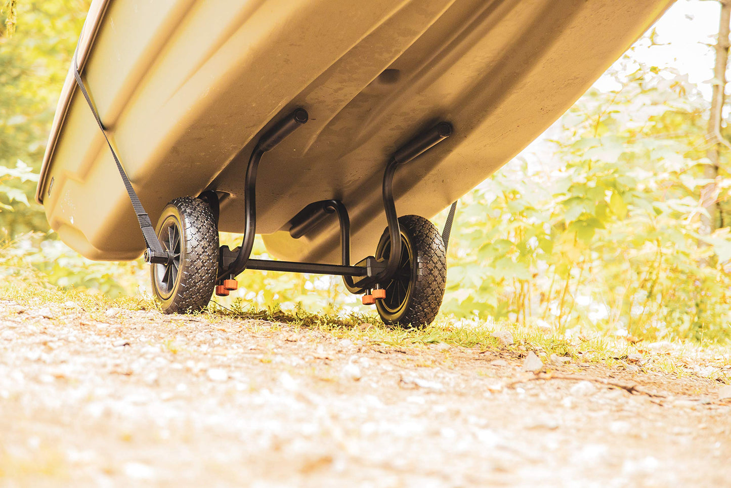 Pelican Canoe Kayak and SUP Transport Cart Sport Deluxe Cart for Canoe, Kayak and SUP - Adjustable Width - 2 Height Positions - Airless Tires - Heavy Dutty and Resistant - Easy to Assemble