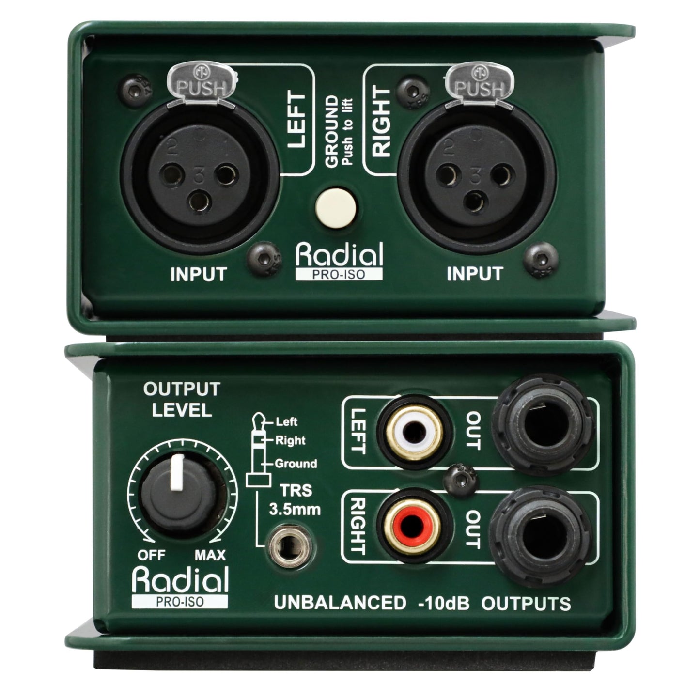 Radial Pro-Iso Stereo XLR Isolator and Converter
