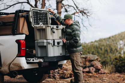 Tuffy 75L Locking Dry Box – Heavy-Duty Steel Storage Case with Combination Lock & Key Override | All-Weather, Stackable Vault for Overlanding, Tactical Gear & Outdoor Equipment