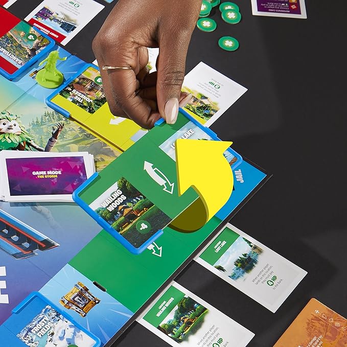 Hasbro Gaming Monopoly Flip Edition: Fortnite Board Game for Ages 13 Game Inspired by Fortnite Video Game Board Games for Teens and Adults 2-4 Players