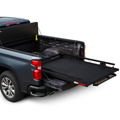 Bedslide 1500 Contractor Sliding Truck Bed Organizer, 78 x 48-Inch, Capacity 1500 lbs., Truck Bed Storage Tray, Black