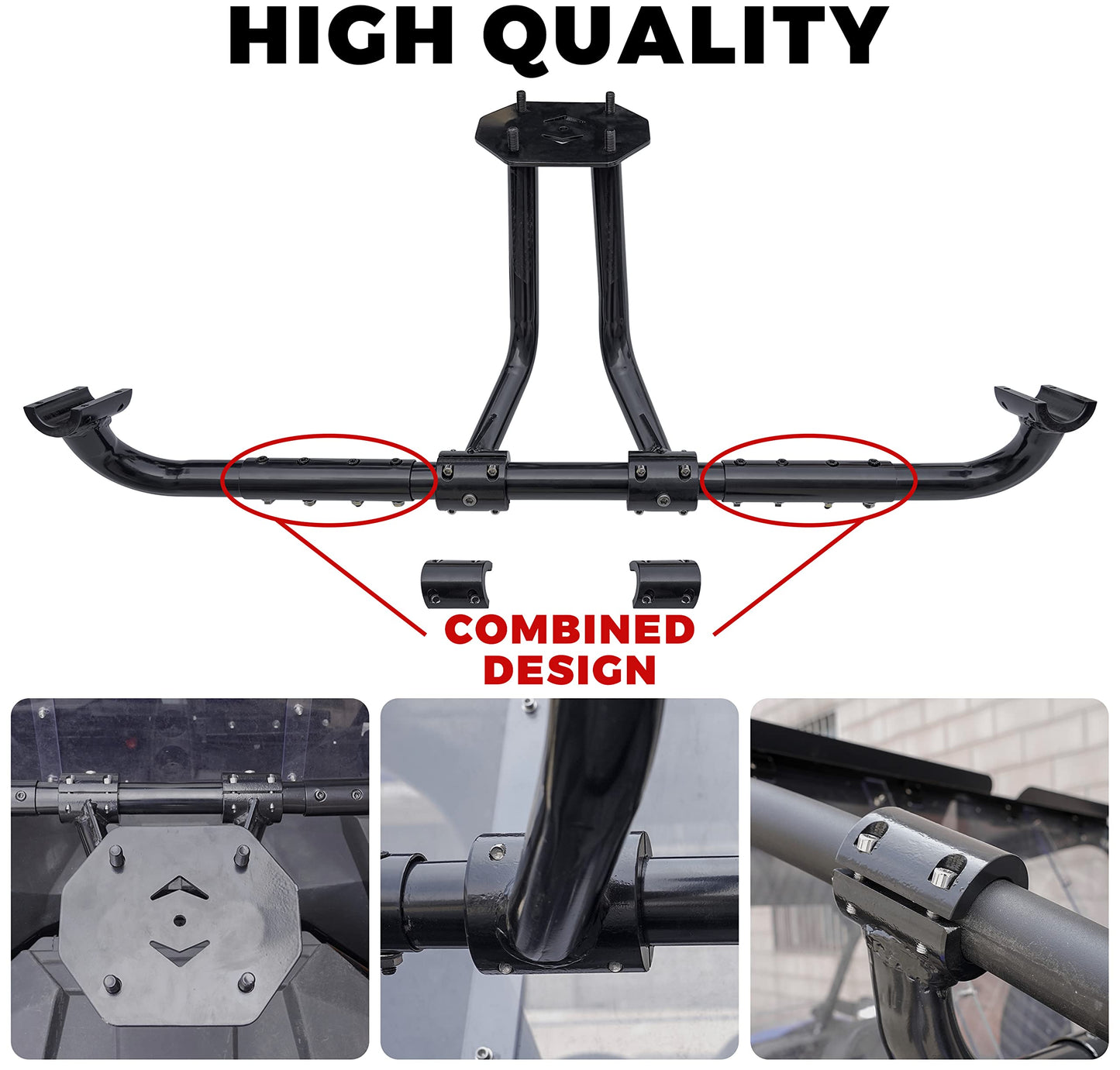 SAUTVS Spare Tire Carrier Holder for Teryx KRX 1000, Fits Up to 37" Tire Steel Powder Coated Heavy Duty Spare Tire Mount Holder for Kawasaki Teryx KRX 1000 2020-2026 Accessories