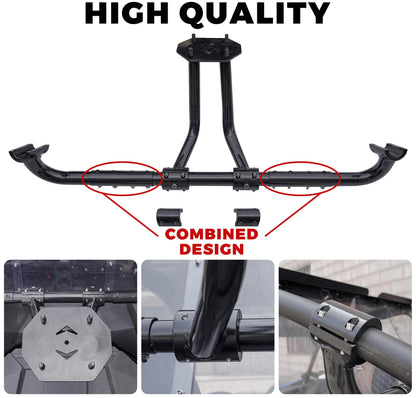 SAUTVS Spare Tire Carrier Holder for Teryx KRX 1000, Fits Up to 37" Tire Steel Powder Coated Heavy Duty Spare Tire Mount Holder for Kawasaki Teryx KRX 1000 2020-2026 Accessories
