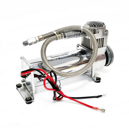 HONSDUKE On Board Heavy Duty Air Horn Compressor 200psi. Fits All 24V Vehicles Universal Replacement for Car/Truck/Pick-up/Jeep/Train Horn/Suspension/Bag kit System YK-C304A24V