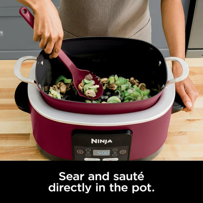 Ninja MC1000 Foodi PossibleCooker - 8.5 Quart Multi-Cooker with 4-in-1 Functionality & Glass Lid