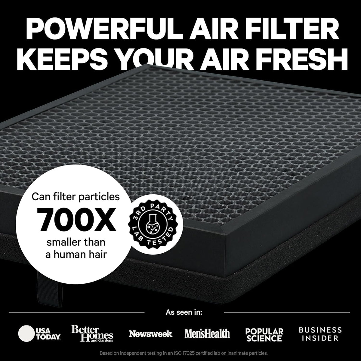 PuroAir 400 Replacement HEPA Filter - Official CarbonTech Filter for 99.9% Pollen, Dust & Odor Removal