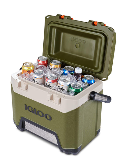 Igloo BMX 25 Quart Green and Orange