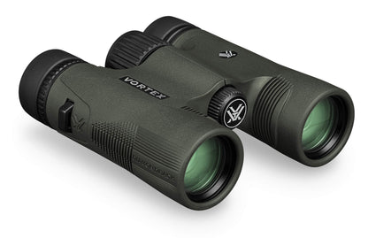 Vortex Optics Diamondback HD 8x28 Binoculars - HD Optical System, Non-slip Grip, Waterproof, Fogproof, Shockproof, Included Carry Case - Unlimited, Unconditional Warranty
