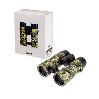 Carson RD Series 10x42mm Mossy Oak Camouflage Open Bridge Waterproof Binoculars (RD-042MO)