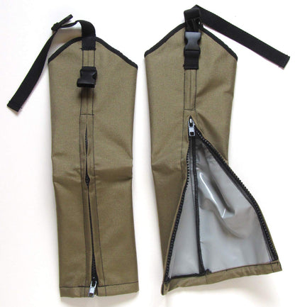 CRACKSHOT Child-Youth-Teen Snake Chapz FP, Color: Khaki Tan, Size: M (Y-13977)