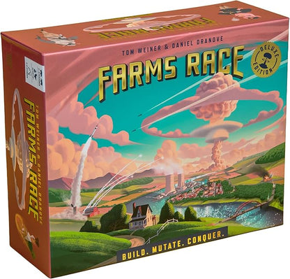 Deluxe Edition – Premium Strategy Board Game for Adults &amp Family 2–5 Players 1-2 Hours Resource Management Area Control Asymmetric Powers w/Nuclear Farm Animals Great for Game Night
