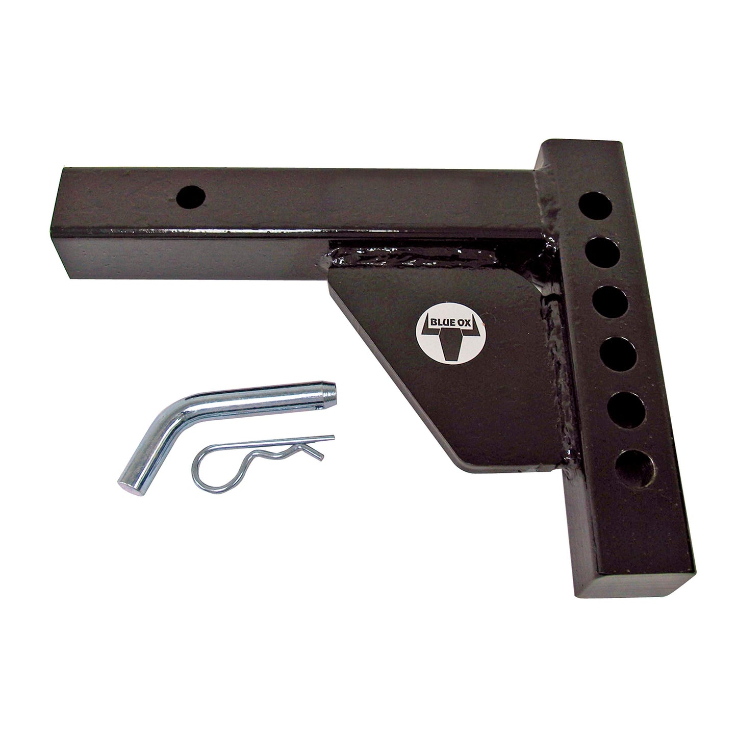 Blue Ox BXW4001 SwayPro 2″ Receiver Weight Distribution Shank | 7 Hole Adjustment x 12” Long | Works in Raised or Dropped Position | Maximum Trailer Weight 15,000 lbs