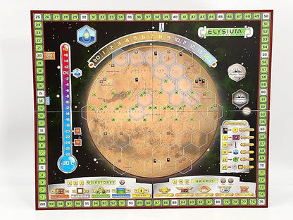 Terraforming Mars: Hellas Elysium - The Other Side of Mars Expansion by Stronghold Games Strategy Board Game