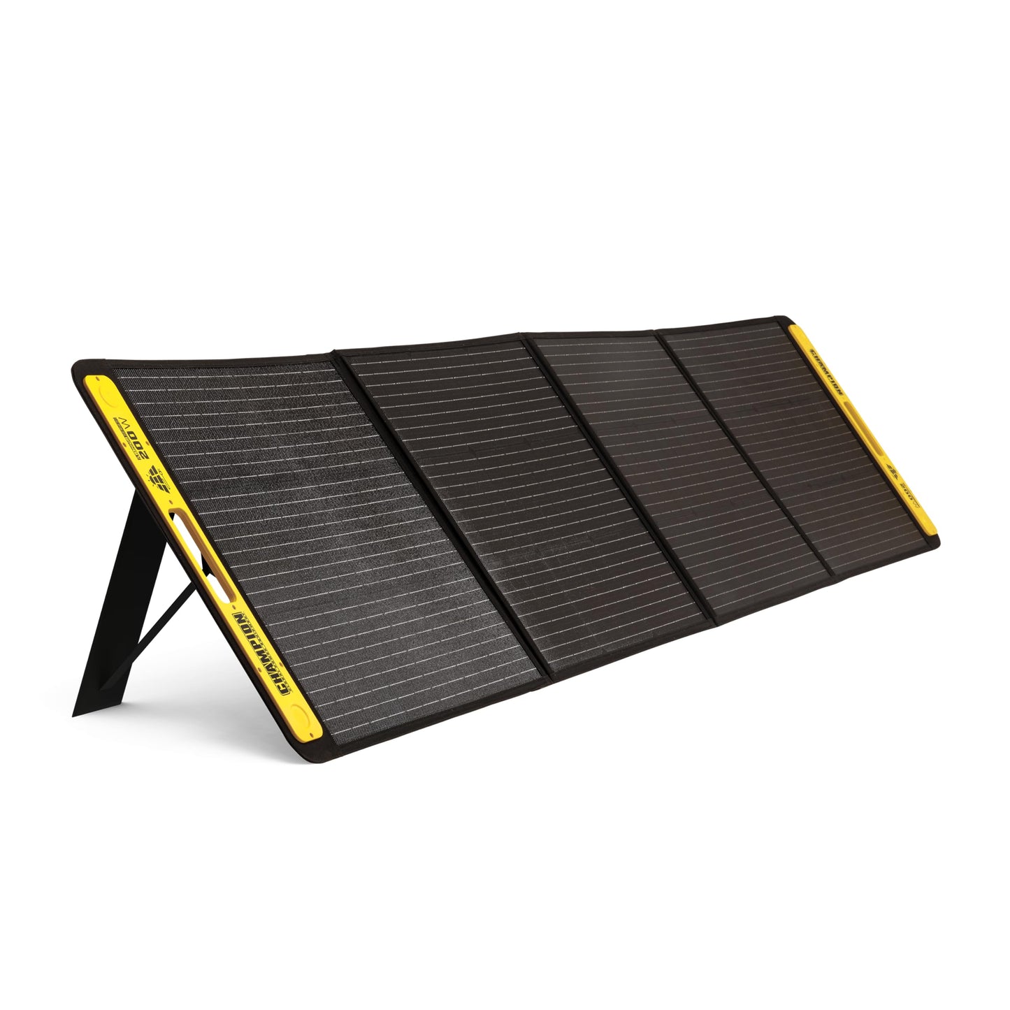 Champion Power Equipment 201247 200-Watt Portable Foldable Solar Panels with Extension Cable and Kickstand