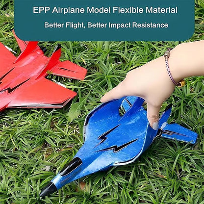 MAXBECK Remote Control Wireless Airplane Toy with Lights Su-35 Rc Glider 2 Channel 2.4 GHZ Remote Control Planes Outdoor Foam Rc Aircraft for Hobby Rc Airplanes