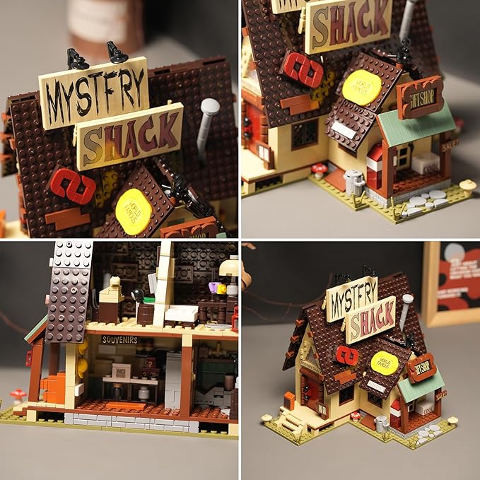 Gravity House Building SetsMystery Falls Building Toys Compatible with Lego for AdultsBirthday Gifts for Kids 1030pcs