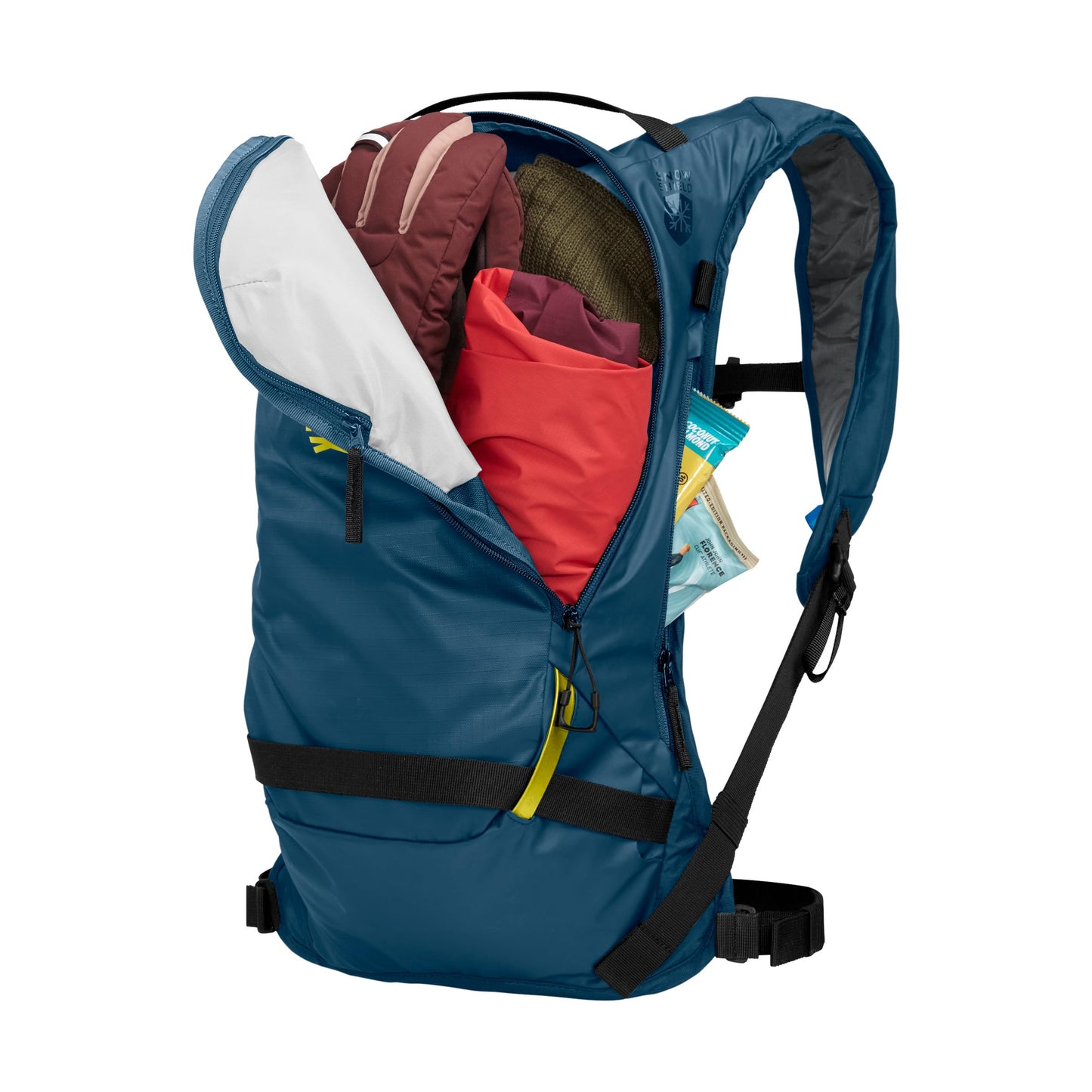CamelBak Powderhound 12 Snow Hydration Pack with Ski and Snowboard Carry, Insulated Design for All Day Winter Riding, Deep Blue