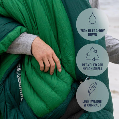 Sea to Summit Ascent Down Sleeping Bag, 30-Degree, Long