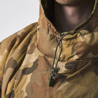 Helikon-Tex Swagman Roll – Mitchell Camo Leaf/Mitchell Camo Clouds Multi-Purpose Military Poncho, Woobie Blanket, Sleeping Bag & Emergency Jacket