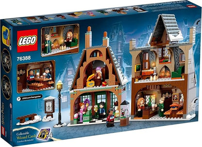 76388 Harry Potter Visita a la Aldea de Hogsmeade Tres Escobas Set de Construcción Juguete 20 Aniversario con Mini Figura Dorada Ron Weasley