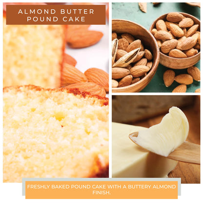 A Cheerful Giver - Almond Butter Pound Cake Mama Scented Glass Jar Candle (22oz) with Lid & True to Life Fragrance Made in USA