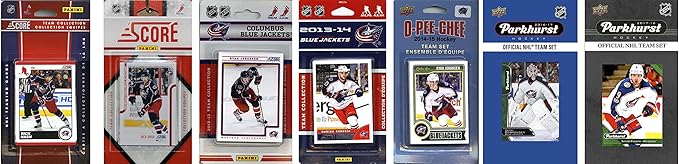 NHL Columbus Blue Jackets BLUEJACKETS717TS Men's sports related trading cards Brown One Size