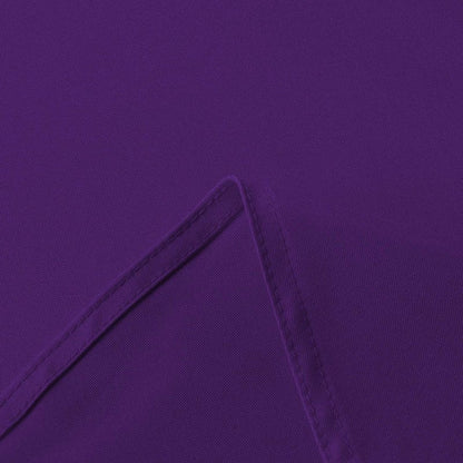 sancua Rectangle Tablecloth - 60 x 60 Inch - Stain and Wrinkle Resistant Washable Polyester Table Cloth, Decorative Fabric Table Cover for Dining Tables, Buffet Parties and Camping, Purple