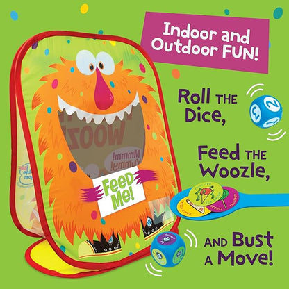 Peaceable Kingdom Giant Feed The Woozle Cooperative Game - Ages 3 and Up