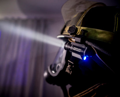 Streamlight 69140 Vantage 140-Lumen Hands-Free Helmet Light with Rear Safety LED, Black