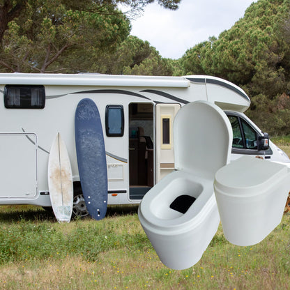 Sun-Mar GTG self-contained Urine Diverting Compost Toilet - Waterless, Low-Maintenance Toilet for Tiny Homes, Cabins, Boats, Barns, RVs and more...