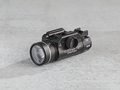 Streamlight 59152 TLR-1 HP 1000-Lumen High Candela Weapon Mounted Light with Long Gun Kit, Includes Safe Off Remote and Standard Switches, Remote Pressure Switch, Mounting Clips, Black
