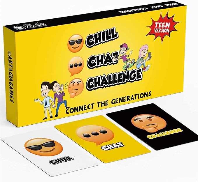 ARTAGIA Fun Social Skills and Therapy Game for Adults and Teenagers: CBT Family Game for Therapeutic Conversations and Better Relationships. Counseling Tool